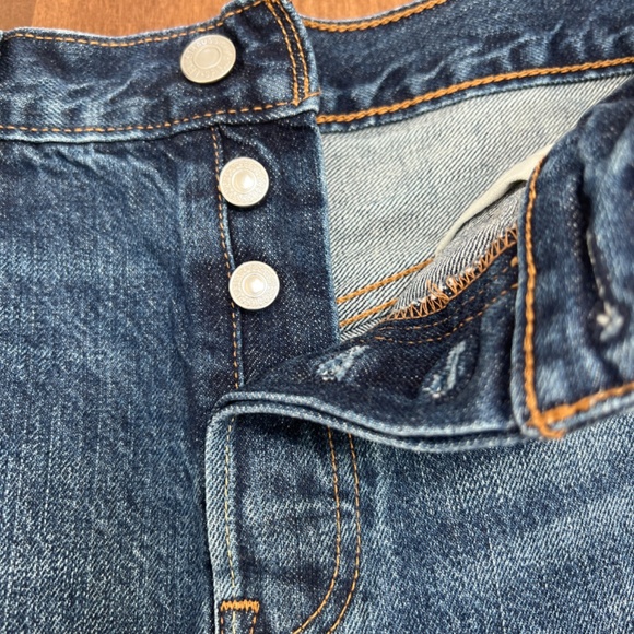 Levi's Denim Shorts, 501, W29 - Picture 3 of 3